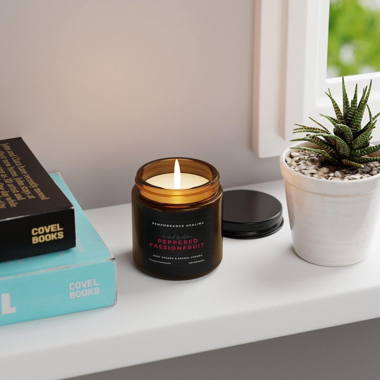 Sacred Evolution Collection | Remembrance Healing Candle