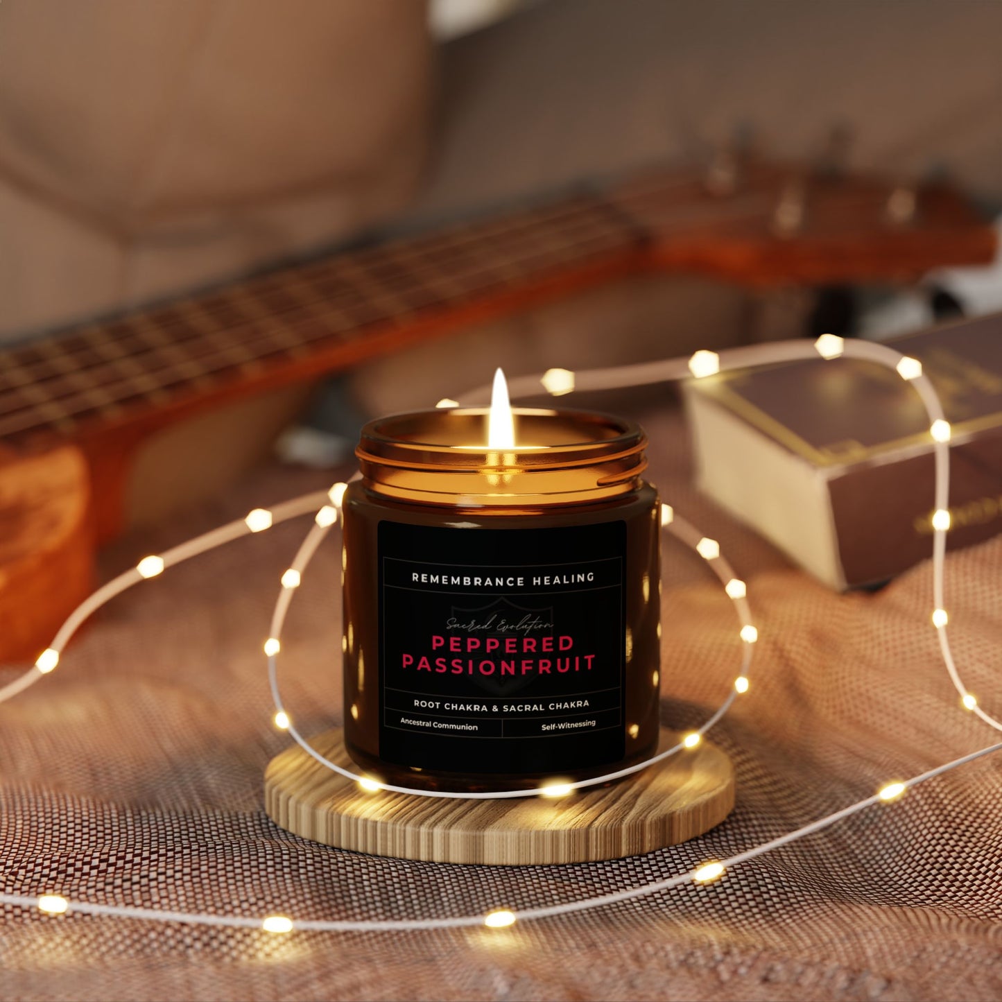 Sacred Evolution Collection | Remembrance Healing Candle