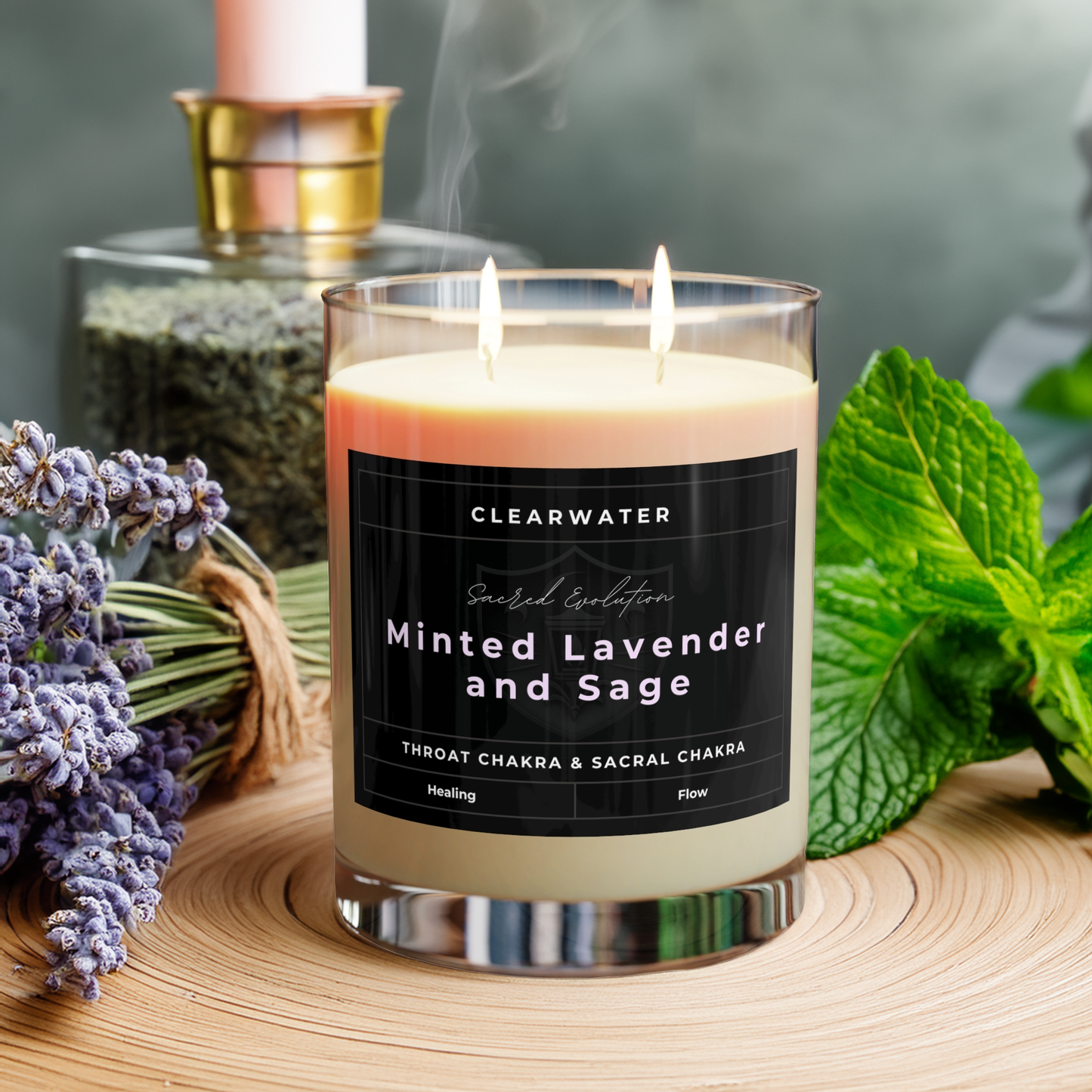 Sacred Evolution Collection | CLEARWATER Candle