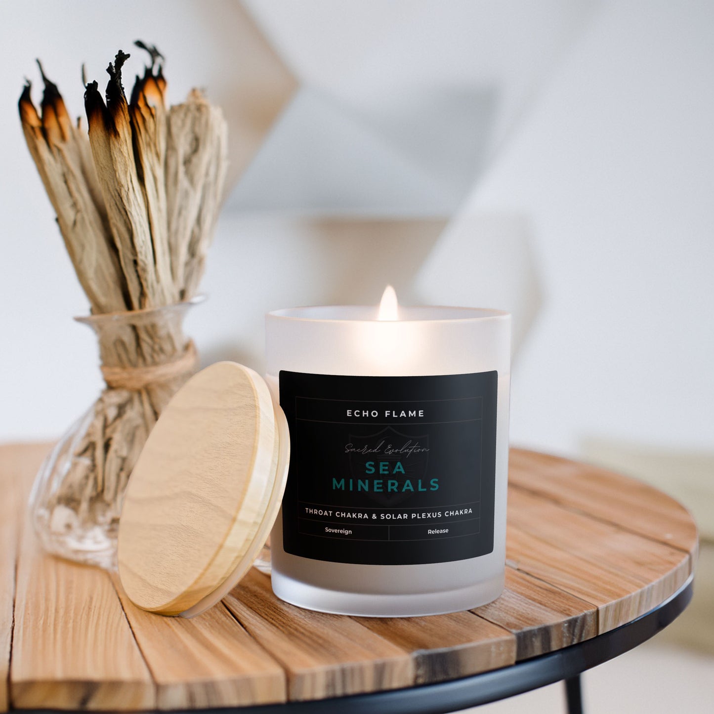Sacred Evolution Collection | ECHO FLAME Candle