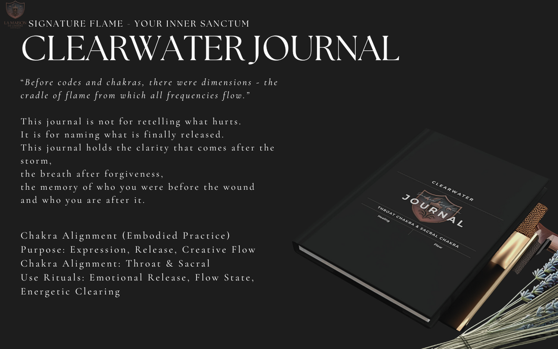 Awaken Your Flame: CLEARWATER Journal, Flow of Remembrance