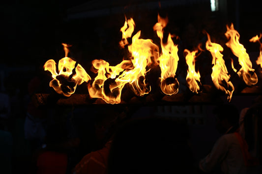 aligned fires