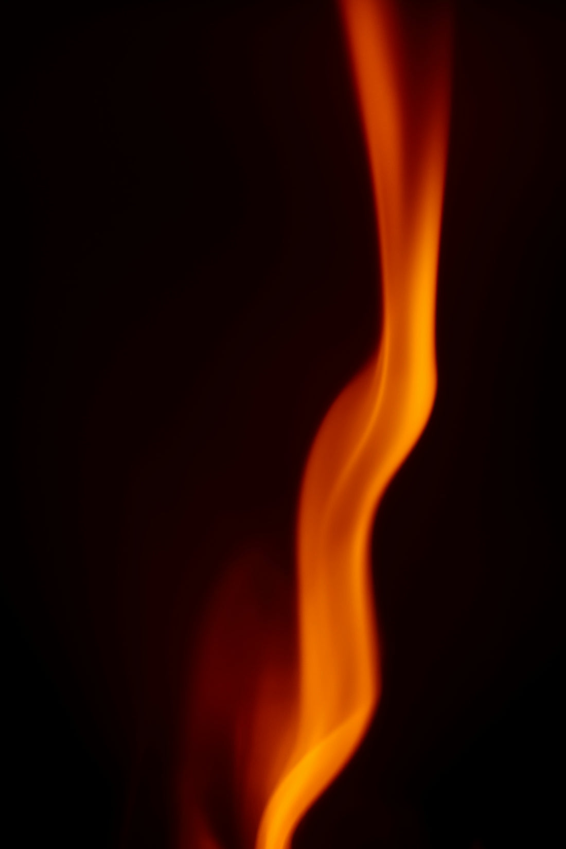 a close-up of a flame