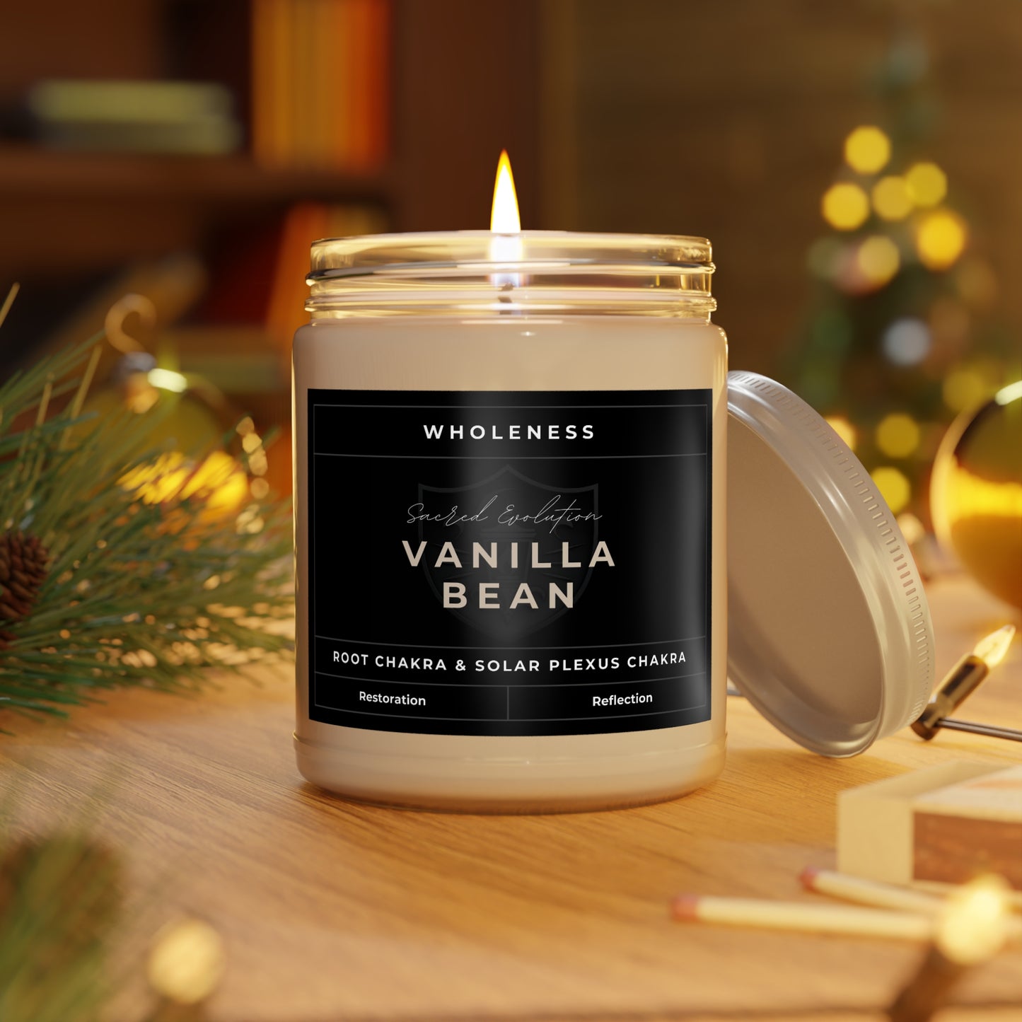 Sacred Evolution Collection | WHOLENESS Candle