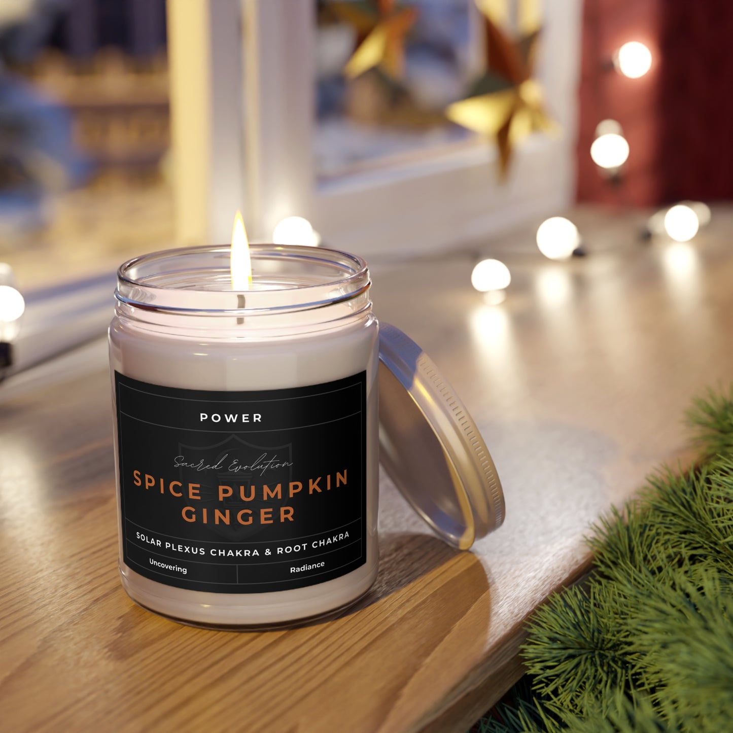 Sacred Evolution Collection | POWER Flame Candle