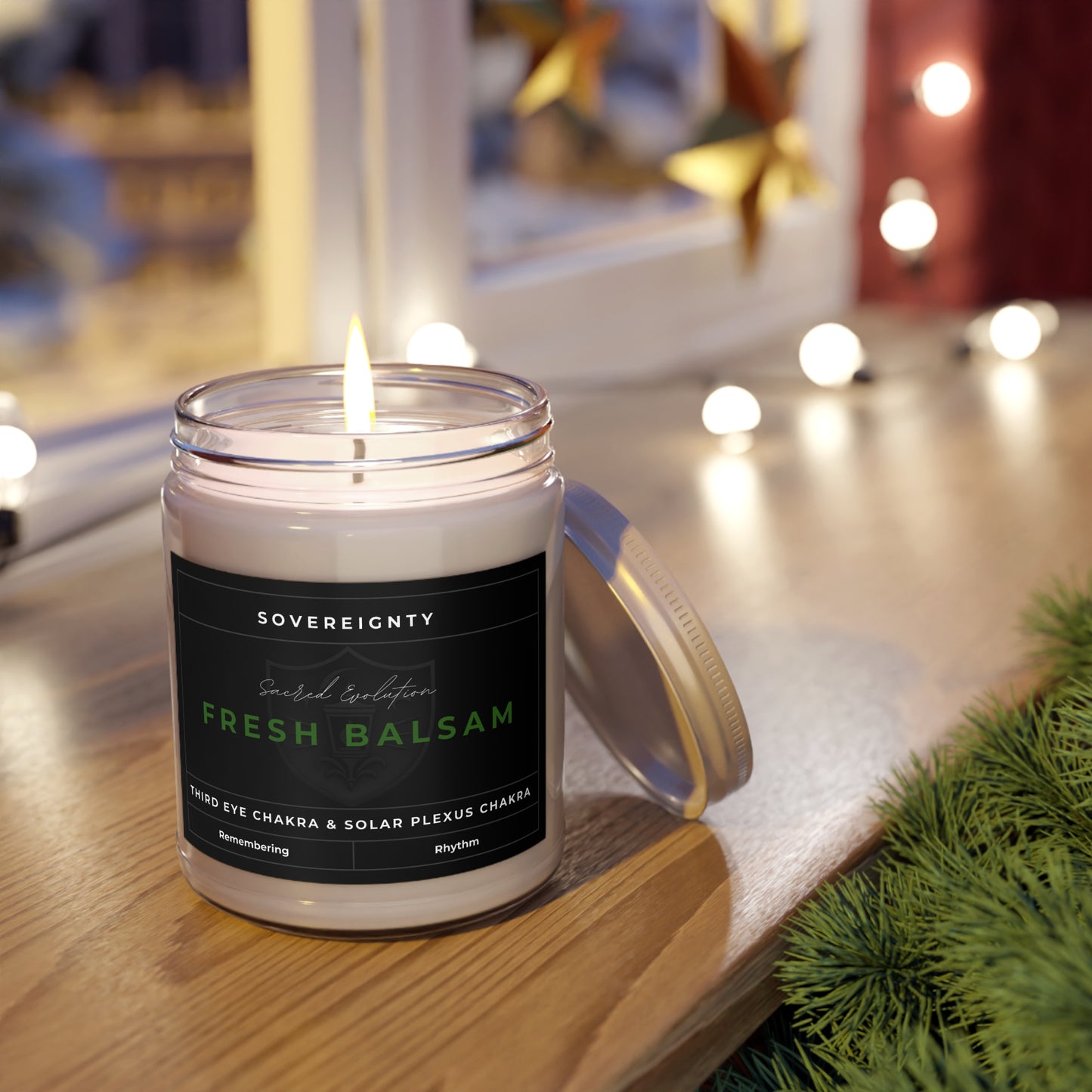 Sacred Evolution Collection | SOVERIEGNTY Candle