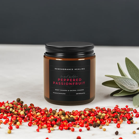 Sacred Evolution Collection | Remembrance Healing Candle