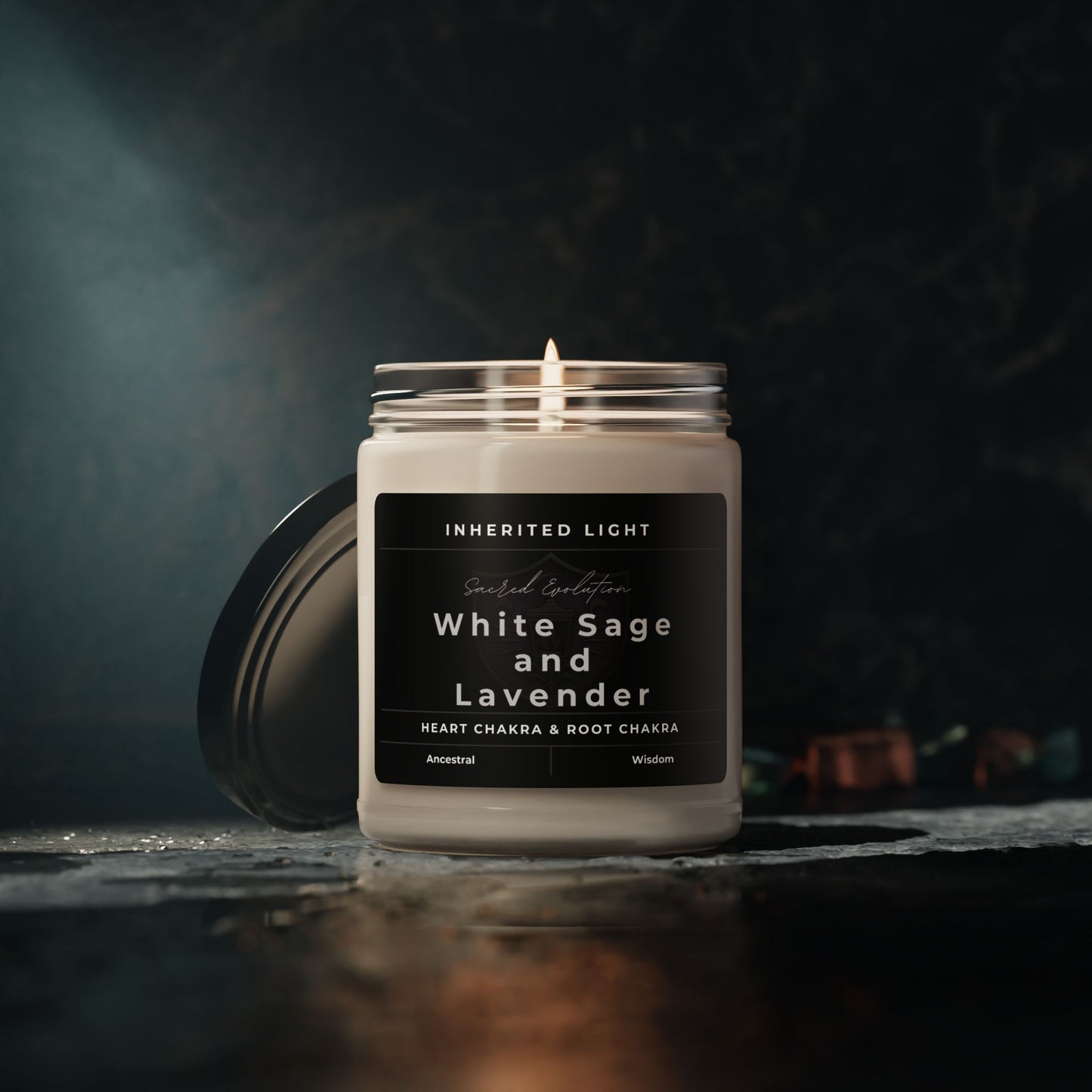 Sacred Evolution Collection | Inherited Light Candle