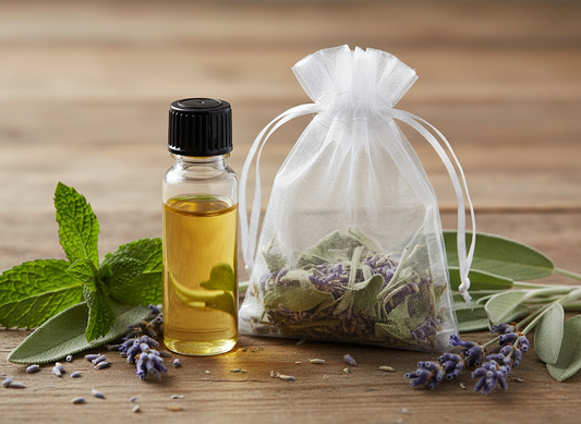 Sacred Evolution Collection | CLEARWATER Anointing Oil & Dream Altar Satchel